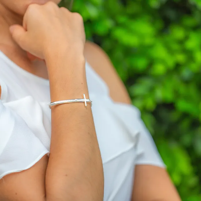 Almond Blossoms DoubleEdged Sword Bracelet Womens Bracelets