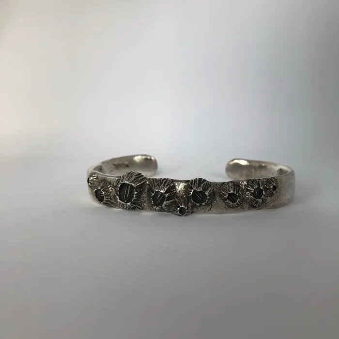Barnacle Cuff Bracelet wide Andrew Xenos Bracelets