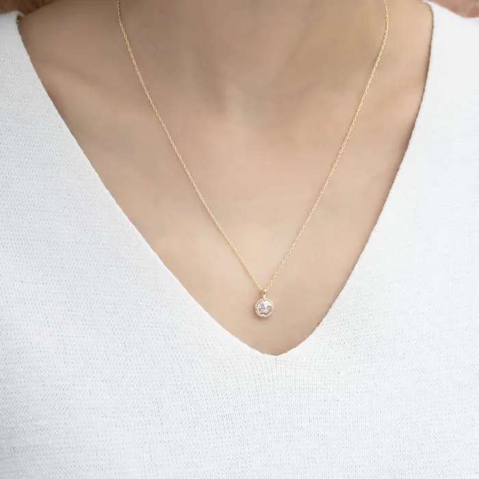 Necklaces Envero Jewelry Dahlia 045ct Rose Cut Diamond Solitaire Necklace One of a kind Necklaces Envero Jewelry Dahlia 045ct Rose Cut Diamond Solitaire Necklace One of a kind