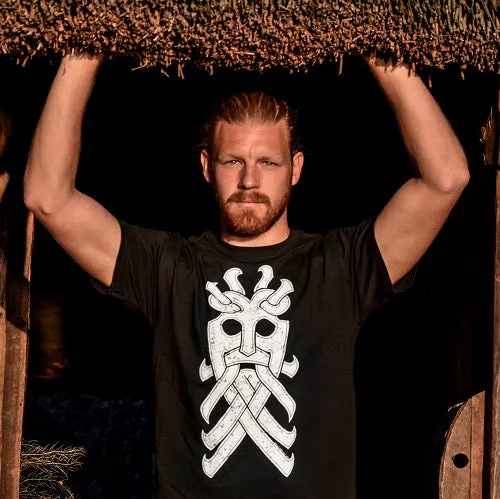 Necklaces Northan Viking Silver Viking TShirt with Mask