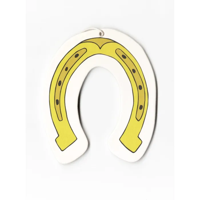 Power and Light Press Earrings Horseshoe Air Freshener