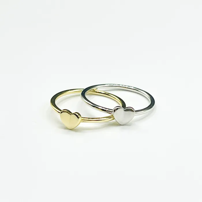 Rings ellie k co Tiny Heart Ring