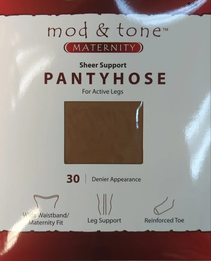 Rings Mod Tone Mod Tone 30D Maternity Stockings Honey 320MTY