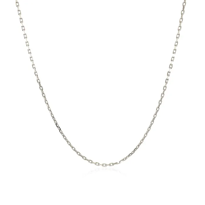 Sterling Silver Rhodium Plated Cable Chain 11mm MayaMila Rings