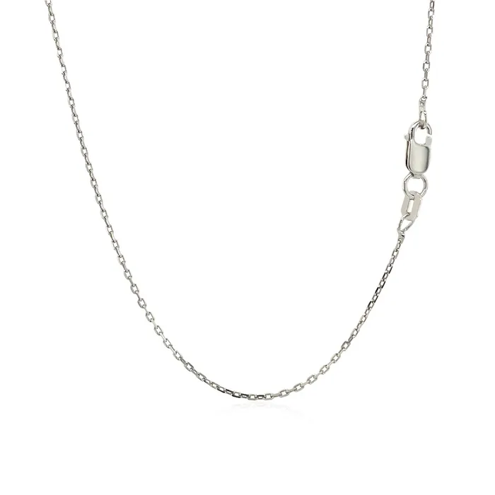 Sterling Silver Rhodium Plated Cable Chain 11mm MayaMila Rings