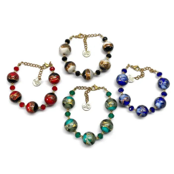 Antonio Vaccari Bracelets Bracelet Bahia Collection Murano crystal bead