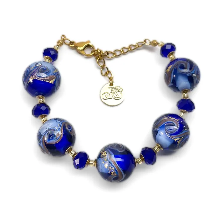 Antonio Vaccari Bracelets Bracelet Bahia Collection Murano crystal bead