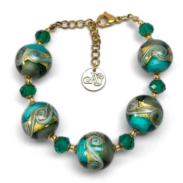 Antonio Vaccari Bracelets Bracelet Bahia Collection Murano crystal bead