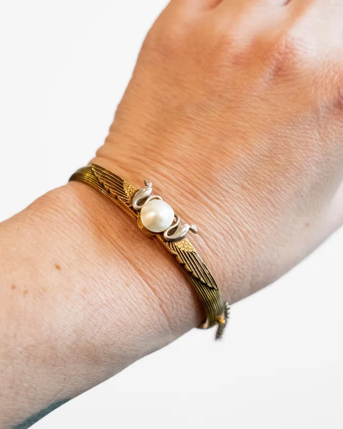 Bracelets Bell Bird Antiques Early 20th Century Cobra Bracelet