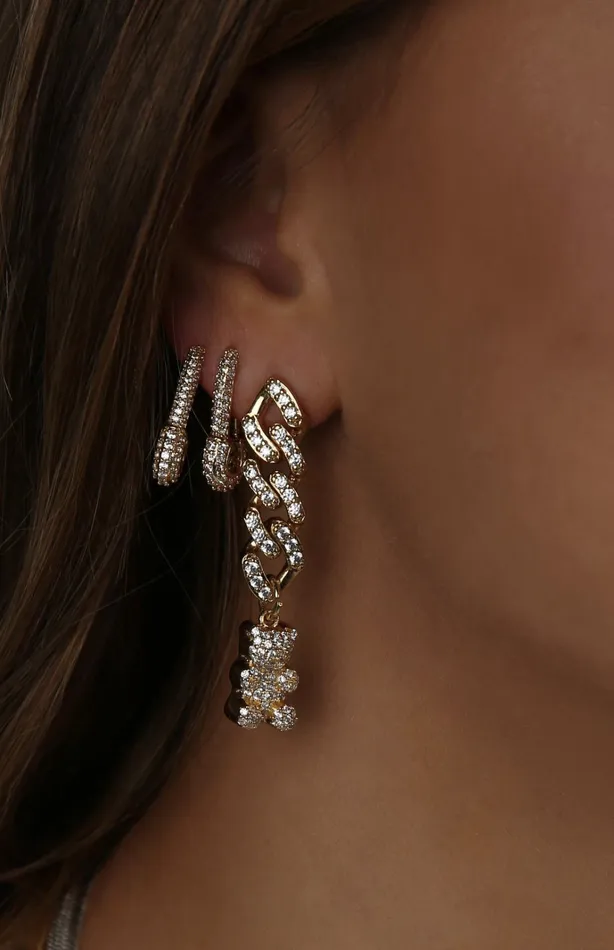 Crystal Haze Jewelry Earrings Pave Nostalgia Earring