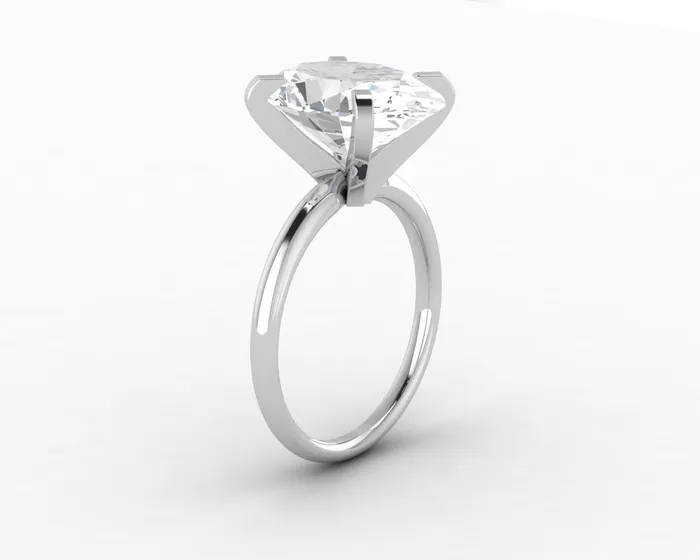 Lina 55 Ct Solitaire Oval Cut Moissanite Engagement Ring Sapheena Jewelry Rings
