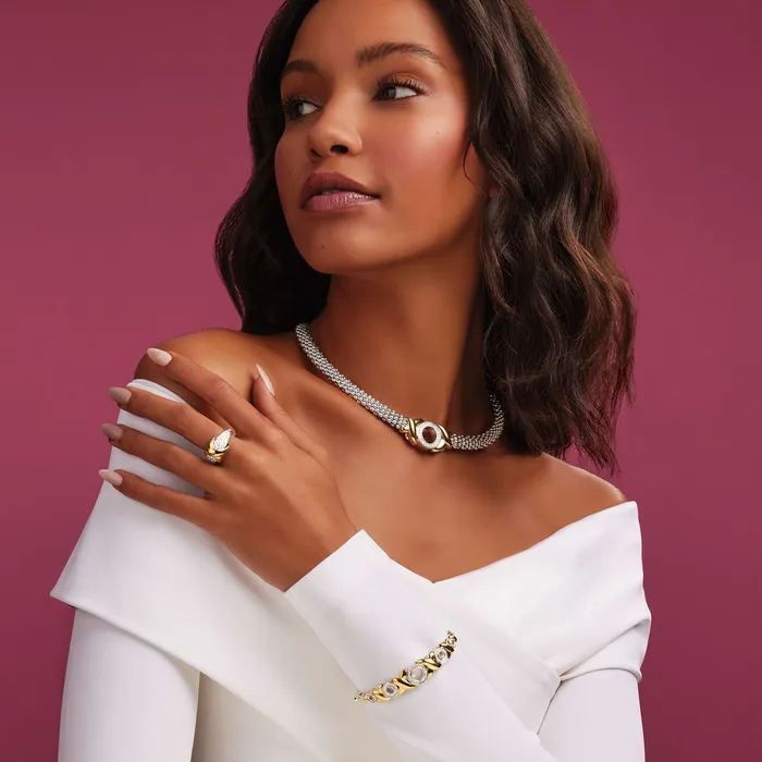 Necklaces LAGOS Embrace 18K Gold XO Diamond Necklace