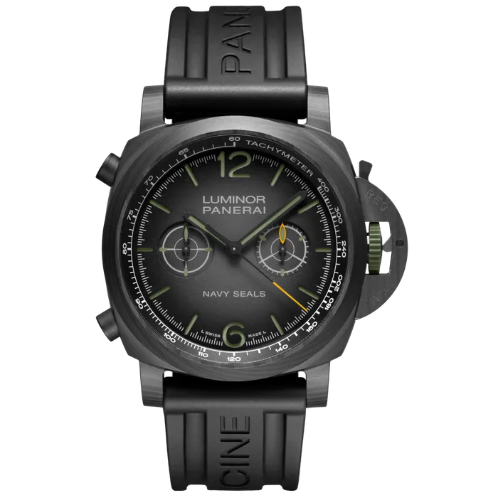 Panerai Earrings Luminor Chrono Carbotech Navy SEALs 44mm