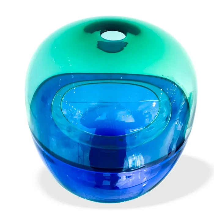 Saturno vase blu and green Formia International Necklaces