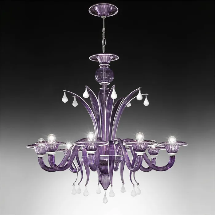 Voltolina Earrings Iris 6 lights chandelier