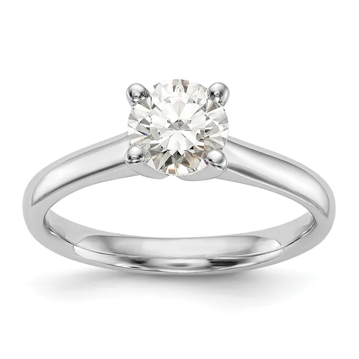 025ct CZ Solid Real 14k White Gold Solitaire Engagement Ring Goldia Rings 025ct CZ Solid Real 14k White Gold Solitaire Engagement Ring Goldia Rings