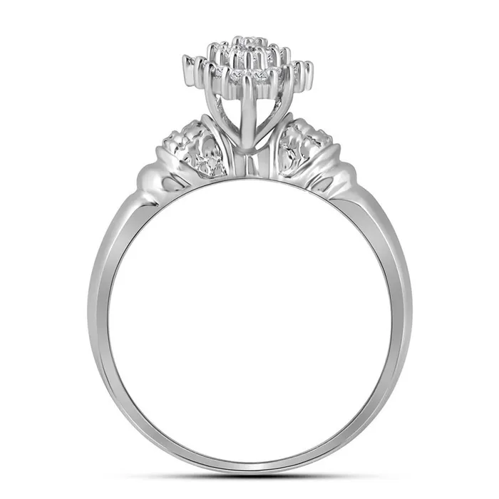 14CTWDiamond CLUSTER GIFT RING gndatlanta Rings