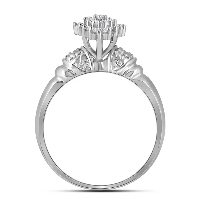14CTWDiamond CLUSTER GIFT RING gndatlanta Rings