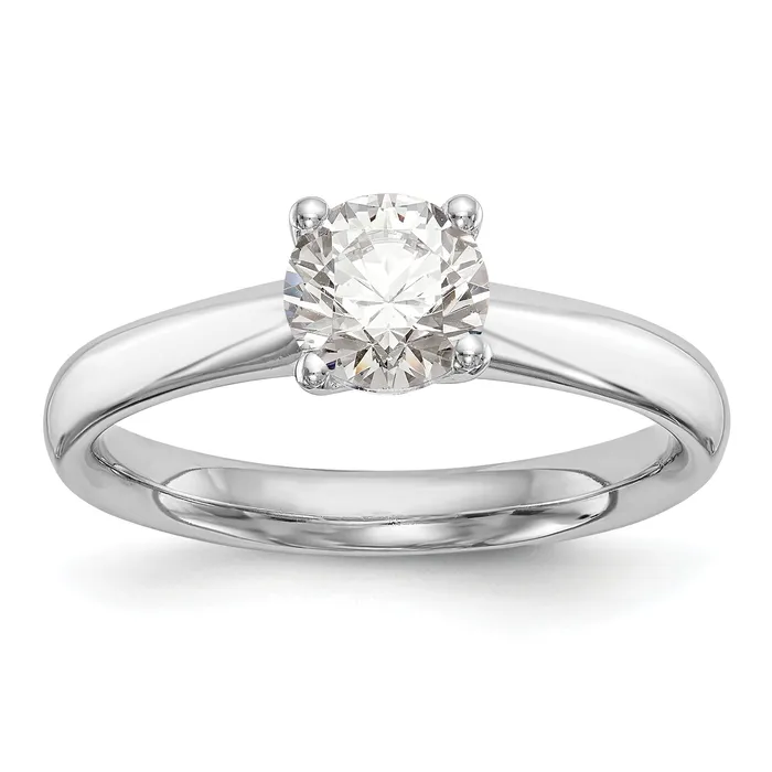 150ct CZ Solid Real 14k White Gold Solitaire Engagement Ring Goldia Rings 150ct CZ Solid Real 14k White Gold Solitaire Engagement Ring Goldia Rings