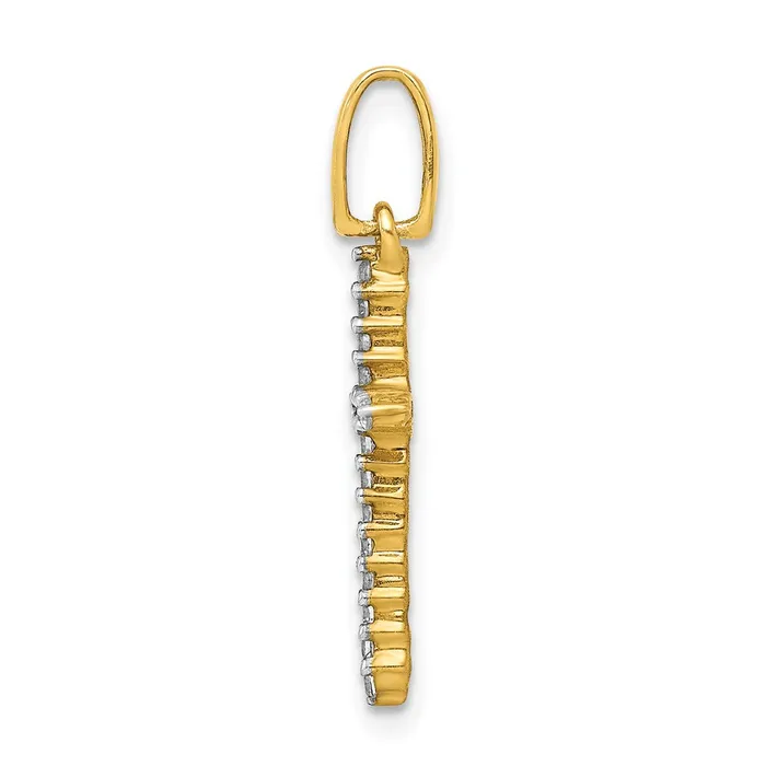 10K Yellow Gold 16ct Diamond Cross Pendant Goldiacom Necklaces 10K Yellow Gold 16ct Diamond Cross Pendant Goldiacom Necklaces