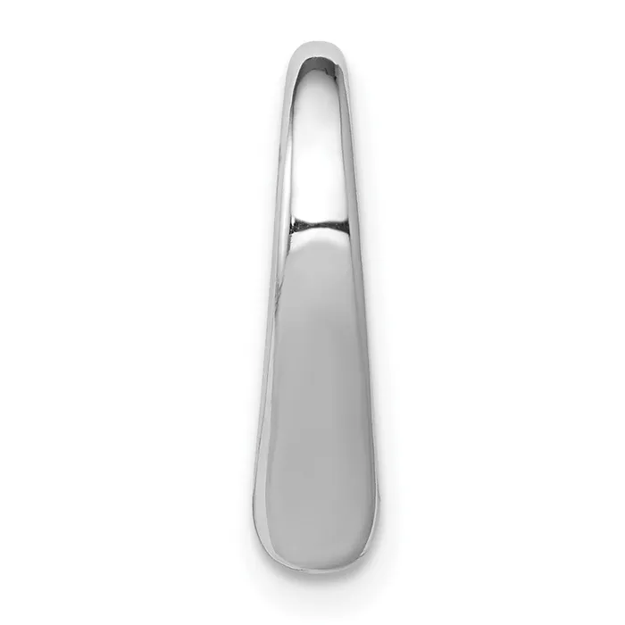 14k White Gold Polished Cut Out Heart Slide Goldia Rings