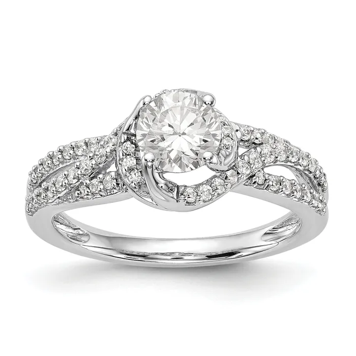 14KW CZ Ring 5214 CTW Goldiacom Rings