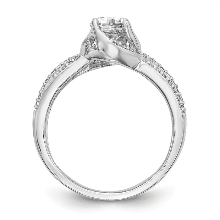14KW CZ Ring 5214 CTW Goldiacom Rings