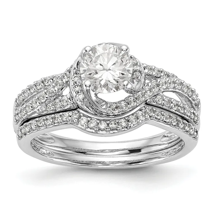 14KW CZ Ring 5214 CTW Goldiacom Rings