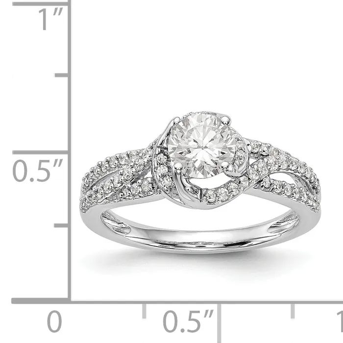 14KW CZ Ring 5214 CTW Goldiacom Rings