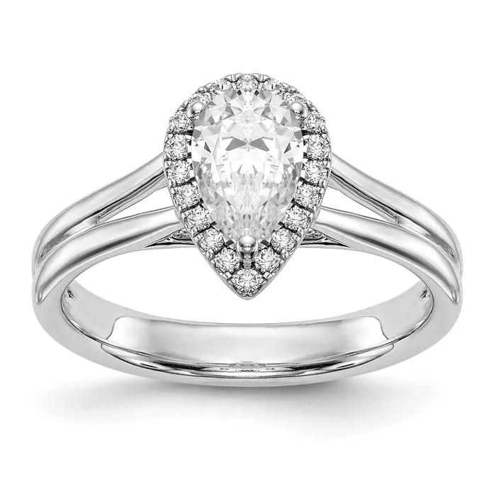 14kw Pear Halo Simulated Diamond Split Shank Engagement Ring Goldiacom Rings 14kw Pear Halo Simulated Diamond Split Shank Engagement Ring Goldiacom Rings