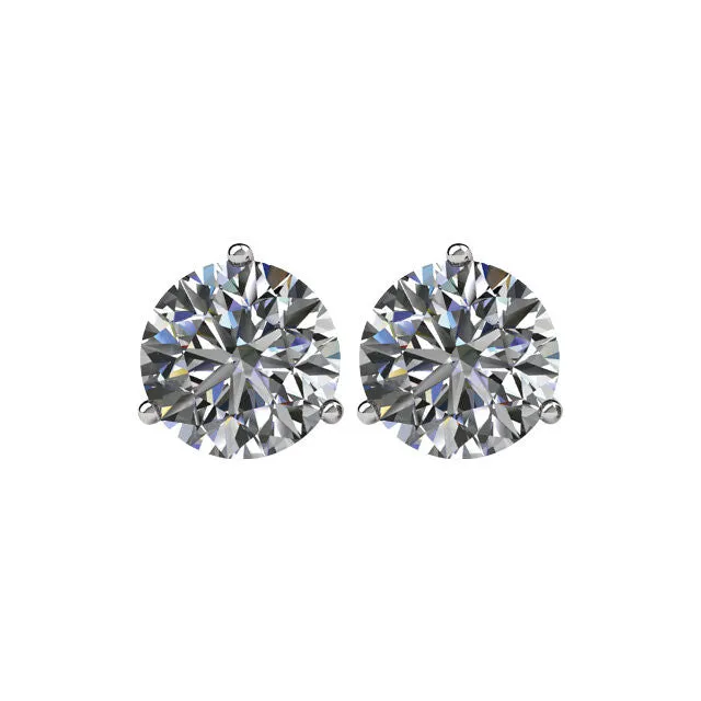 2 CTW Diamond CocktailStyle Friction Post Stud Earrings Goldia Earrings