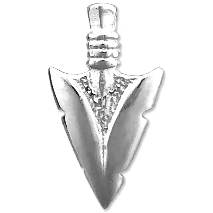 Charm Necklaces Goldia 14K Gold Native Indian Arrowhead Charm Slide