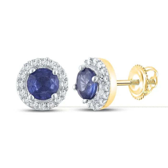 Earrings gndatlanta 110CTWDiamond 58CT SAPPHIRE EARRING
