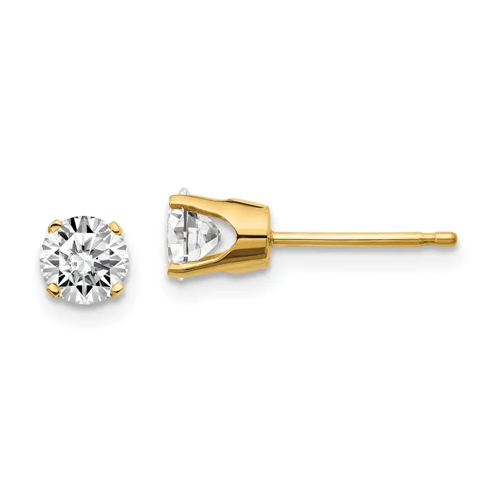 Earrings goldiaca 14ky 85ct I2 K L Diamond Stud Push on Post Earrings Earrings goldiaca 14ky 85ct I2 K L Diamond Stud Push on Post Earrings