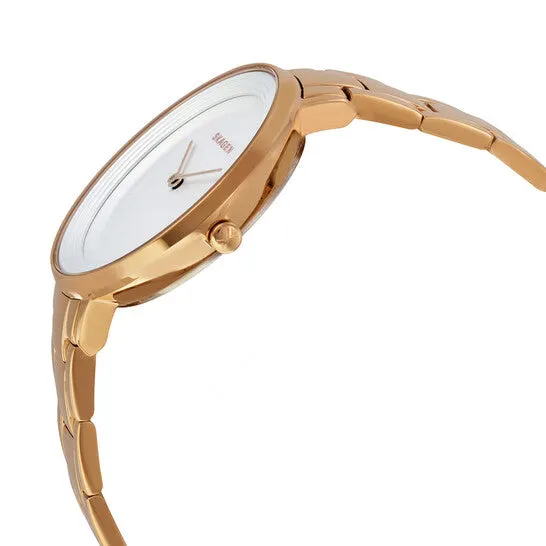 Earrings JMS always Original Skagen Ditte Silver Dial Rose Goldtone Stainless Steel Ladies Watch SKW2331 Earrings JMS always Original Skagen Ditte Silver Dial Rose Goldtone Stainless Steel Ladies Watch SKW2331