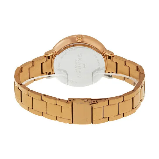 Earrings JMS always Original Skagen Ditte Silver Dial Rose Goldtone Stainless Steel Ladies Watch SKW2331 Earrings JMS always Original Skagen Ditte Silver Dial Rose Goldtone Stainless Steel Ladies Watch SKW2331