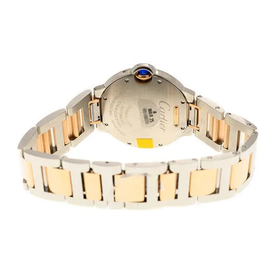 Earrings Original Cartier Ballon Bleu 36 Automatic 18kt Rose Gold and Stainless Steel Silver Dial Ladies Watch W2BB0033 JMS always Earrings Original Cartier Ballon Bleu 36 Automatic 18kt Rose Gold and Stainless Steel Silver Dial Ladies Watch W2BB0033 JMS always