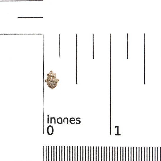 Earrings Original Haus of Brilliance 10K Yellow Gold Diamond Accented Hamsa Stud Earrings HI Color I1I2 Clarity JMS always Earrings Original Haus of Brilliance 10K Yellow Gold Diamond Accented Hamsa Stud Earrings HI Color I1I2 Clarity JMS always
