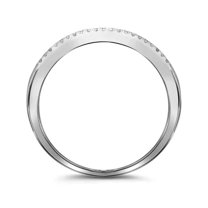 gndatlanta 14k White Gold Princess Diamond Bridal Wedding Ring Set 14 Cttw Rings