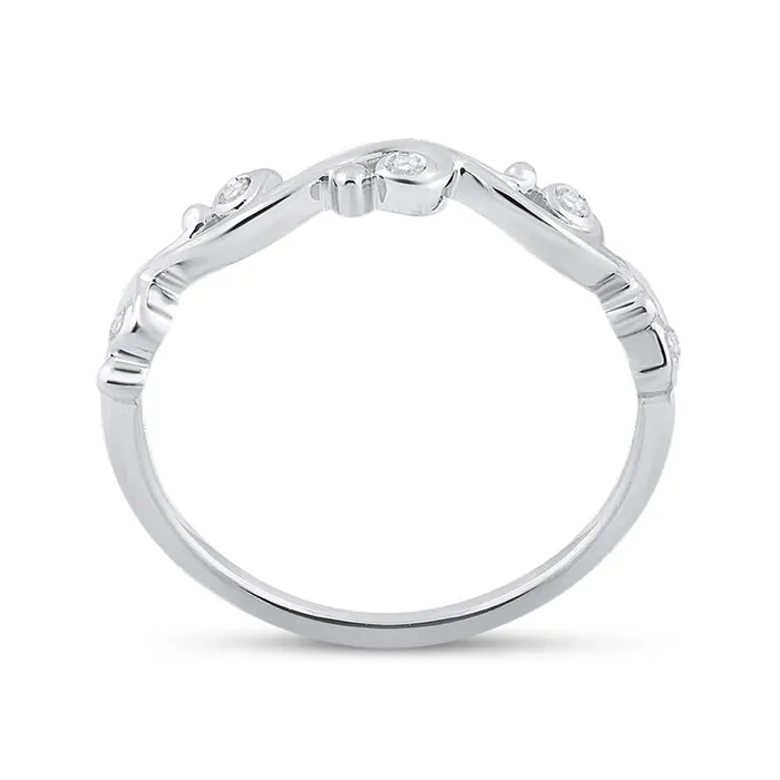 gndatlanta Rings 14k White Gold Round Diamond Band Ring 120 Cttw