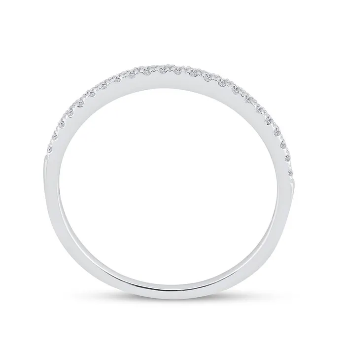gndatlanta Rings 14k White Gold Round Diamond Bridal Wedding Ring Set 12 Cttw