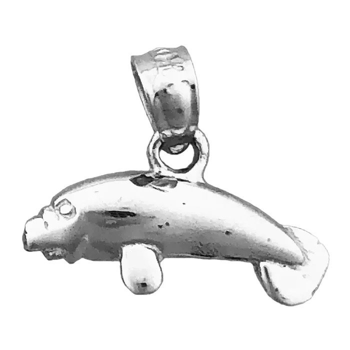 Goldia 14K Gold Manatee Mini Charm Charm Necklaces