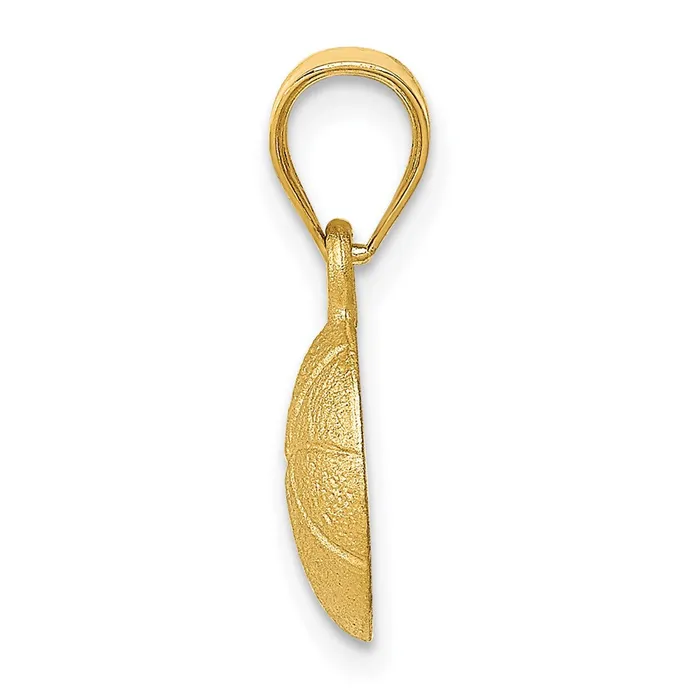 Goldia Charm Necklaces 14k Yellow Gold Basketball Charm