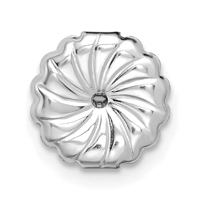 Goldia Earrings 14k White Gold 5 ctw Lab Grown Diamond VSSI G Cushion 4 Prong Heavy Wt Stud Earrings
