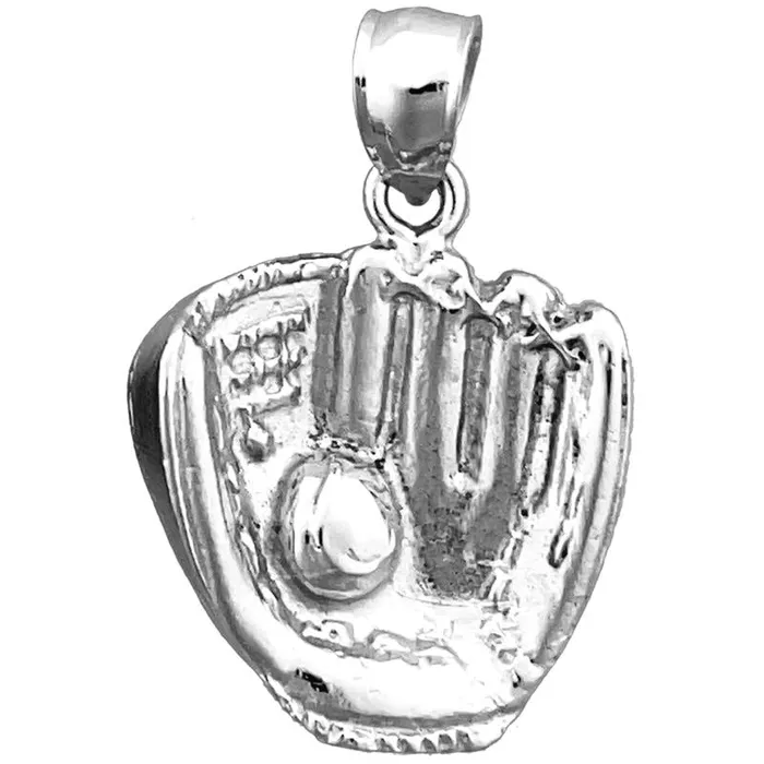 Goldia PreStyled Sets 14K Gold Baseball Glove Pendant
