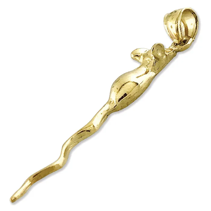 Goldia PreStyled Sets 14K Gold Mouse Pendant