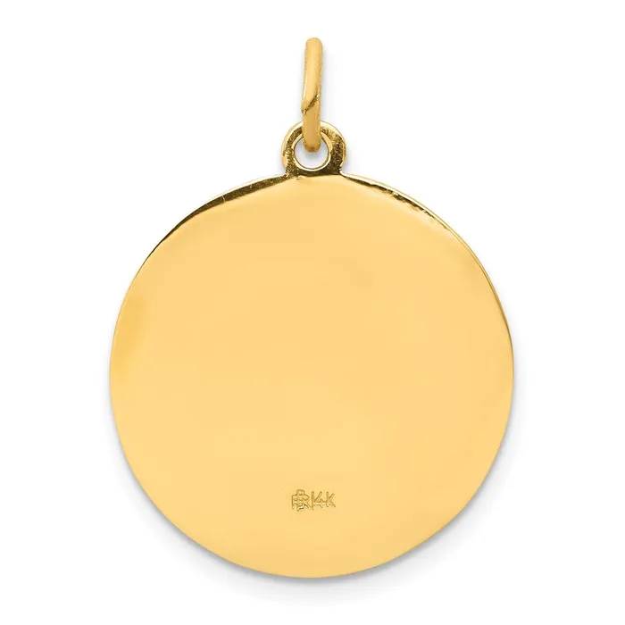 Goldia PreStyled Sets 14k Yellow Gold Saint Matthew Medal Pendant
