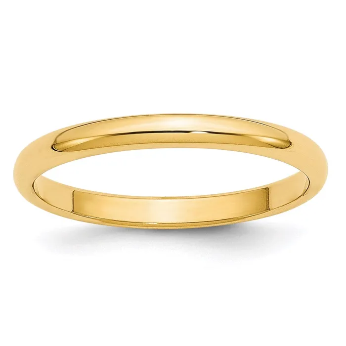 Goldia Rings Solid 10K Yellow Gold 25mm Half Round MensWomens Wedding Band Ring Size 14 Goldia Rings Solid 10K Yellow Gold 25mm Half Round MensWomens Wedding Band Ring Size 14