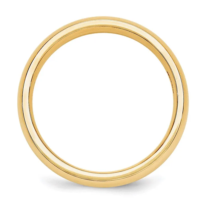Goldia Rings Solid 10K Yellow Gold 5mm Comfort Fit MensWomens Wedding Band Ring Size 75 Goldia Rings Solid 10K Yellow Gold 5mm Comfort Fit MensWomens Wedding Band Ring Size 75