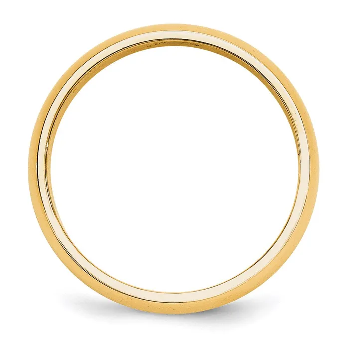 Goldia Rings Solid 10K Yellow Gold 5mm HalfRound Wedding MensWomens Wedding Band Ring Size 105 Goldia Rings Solid 10K Yellow Gold 5mm HalfRound Wedding MensWomens Wedding Band Ring Size 105